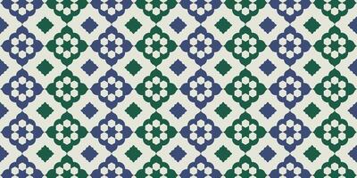 seamless pattern in authentic arabian style vector