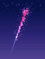 Experience a Spectacular and Vibrant Firework Display in the Night Sky vector