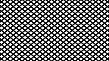 Crosshatch Fence Black Color Seamless Pattern Design vector