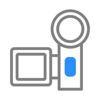 camera icon. Concept of recording, filming, and production. vector