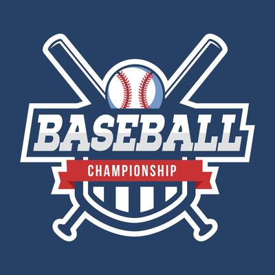 Sports Club Designs. Baseball Badge Logo Template, Team Identity Icon, and Tournament Emblem