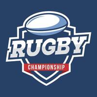 Rugby Logo Design Template, Tournament Emblem and Design Element vector
