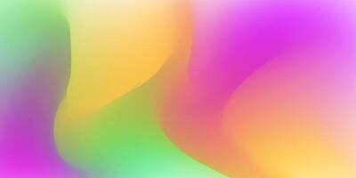 colorful abstract background with Blurred light fuzz colorful gradient background. vector