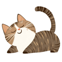 Purrfect Cat Pose png