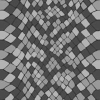 Snake skin scaly drawing. Black and white reptile texture. Animal print. Cobra monochrome pattern vector