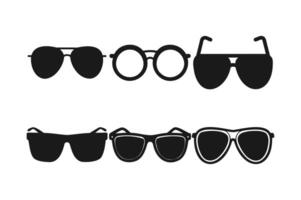 Ensemble of Eye Catching Sunglasses Types vector