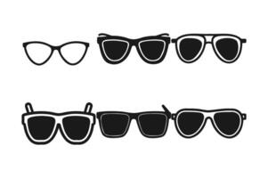 Showcase of Bold and Subtle Sunglasses Styles vector