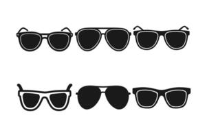 Curation of Popular Sunglasses Styles vector