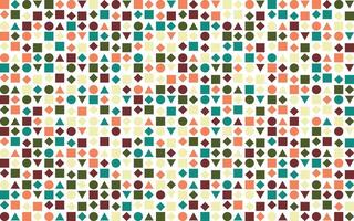 Abstract shape green and yellow background illsutration vector