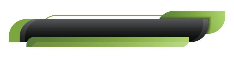Lower third banner. Lower third bar template for breaking news, television, and media channels. Interface template. vector
