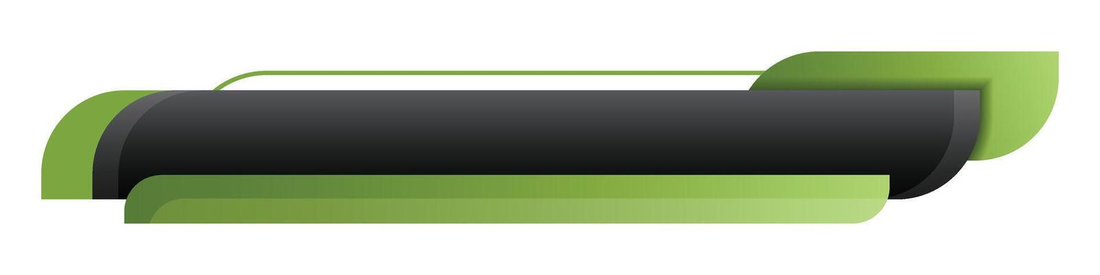 Lower third banner. Lower third bar template for breaking news, television, and media channels. Interface template.