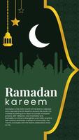 Elegant Ramadan Reels - Celebrate Ramadan with Style vector