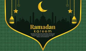 Best Islamic Pattern Ramadan Kareem Background for Versatile Use vector
