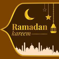 Best Stylish Ramadan Kareem Feed Design for Instagram and Facebook vector