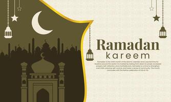 Islamic Pattern Ramadan Kareem Background for Versatile Use vector