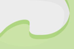 Abstract Background, green white background vector