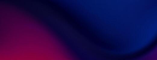 Abstract background with a flowing dark purple and blue gradient vector