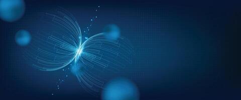 Futuristic technology abstract background. vector