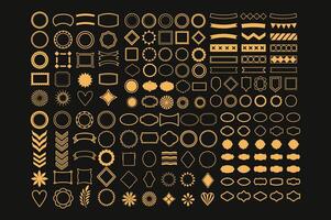 versatile collection of design elements vector