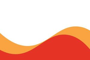 red wave background vector