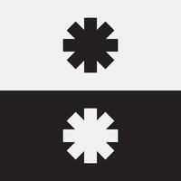 asterisk icon element web icon vector