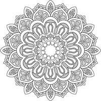 Mandala Art for Relaxation vector