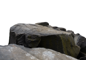 Stones isolated,Rock formation located part of the mountain,Group of Cliff Rock natural stone with rough texture surface backgrounds,Rock Sea with Broken Edge png