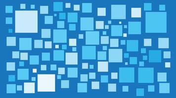 abstract pattern blue square shape vector