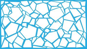 abstract crack pattern vector