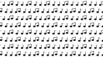 seamless pattern musical notation vector
