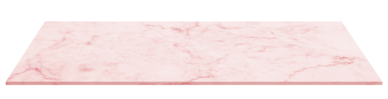Pink Marble texture floor,3D Perspective natural Beige Limestone granite Podium Shelf Surface,Top Table Isolated, Mock up Element for Studio Background,Interior Display for Product Present png