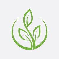 green leaf ecology nature element vector