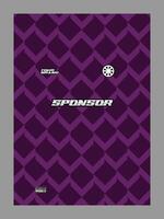 A purple background with a diamond pattern vector