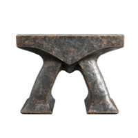 Anvil Iron Bench on Transparent Background png