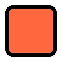 Record Stop Disk icon illustration black outline vector