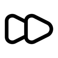a black and white icon of two arrows pointing in opposite directions vector