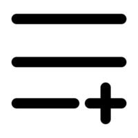 add list icon illustration vector