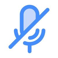 microphone icon illustration style vector