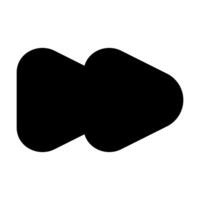 backward forward icon style illustration vector