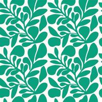 Elegant Greenery Leaf Pattern Collection vector