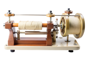 Bobbin winder machine enhances efficiency in textile production png