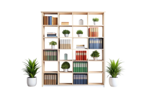 Bookcase solutions for small spaces and stylish storage png
