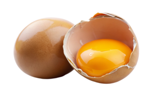 Broken egg with yolk and shell spilled everywhere png