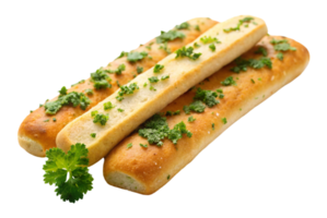 Bread stick small garlic flavored perfect for appetizers today png