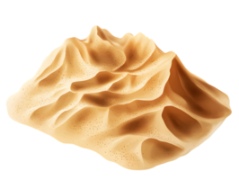 Detailed Close-Up of a Sand Dune Showing Textural Variations and Subtle Color Gradations png