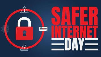 Think Before You Click Promoting Online Safety for All vector
