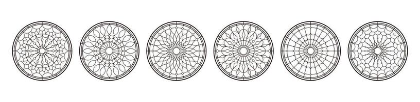 Geometric abstract ornament. vector