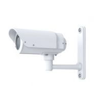 High-quality security camera mounted on the wall, ideal for surveillance purposes. png
