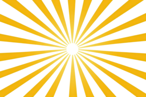 Dynamic yellow and black starburst design with radiating lines from the center, creating a vibrant and striking visual impact. png