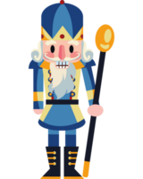 christmas nutcracker character soldier illustration png